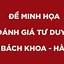 Đề Thi Đánh Giá Tư Duy Bách Khoa Hà Nội 2023 Pdf Download Free